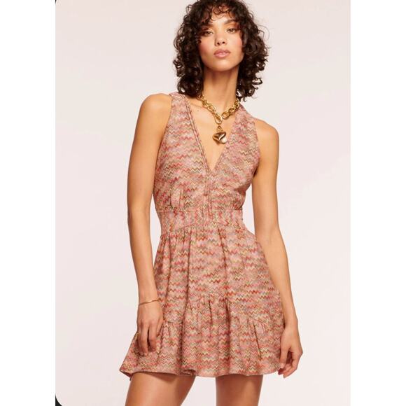RAMY BROOK Willie Dress, Brand New with Tags, Size L with Stretch! Retail $395! - Picture 1 of 6